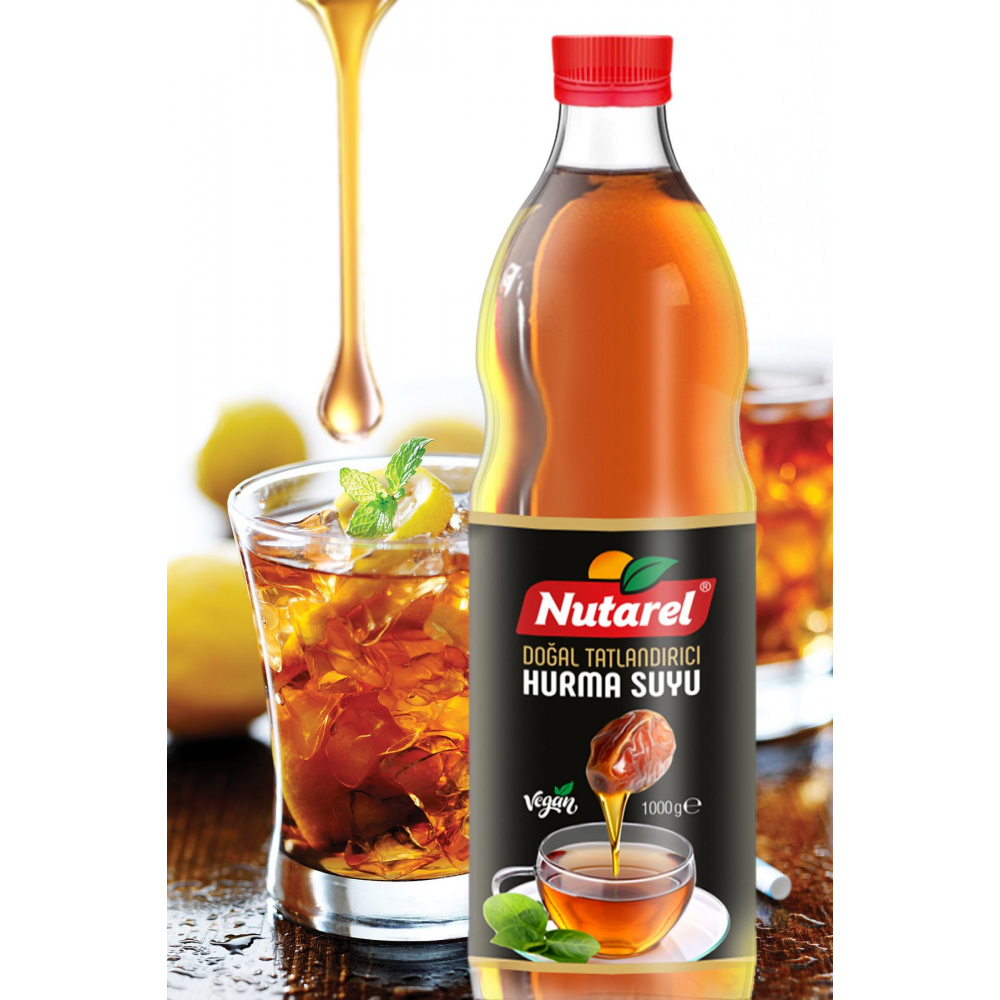 Hurma Suyu - %100 Date Sweetener (CAM ŞİŞE) 1000 Gr.