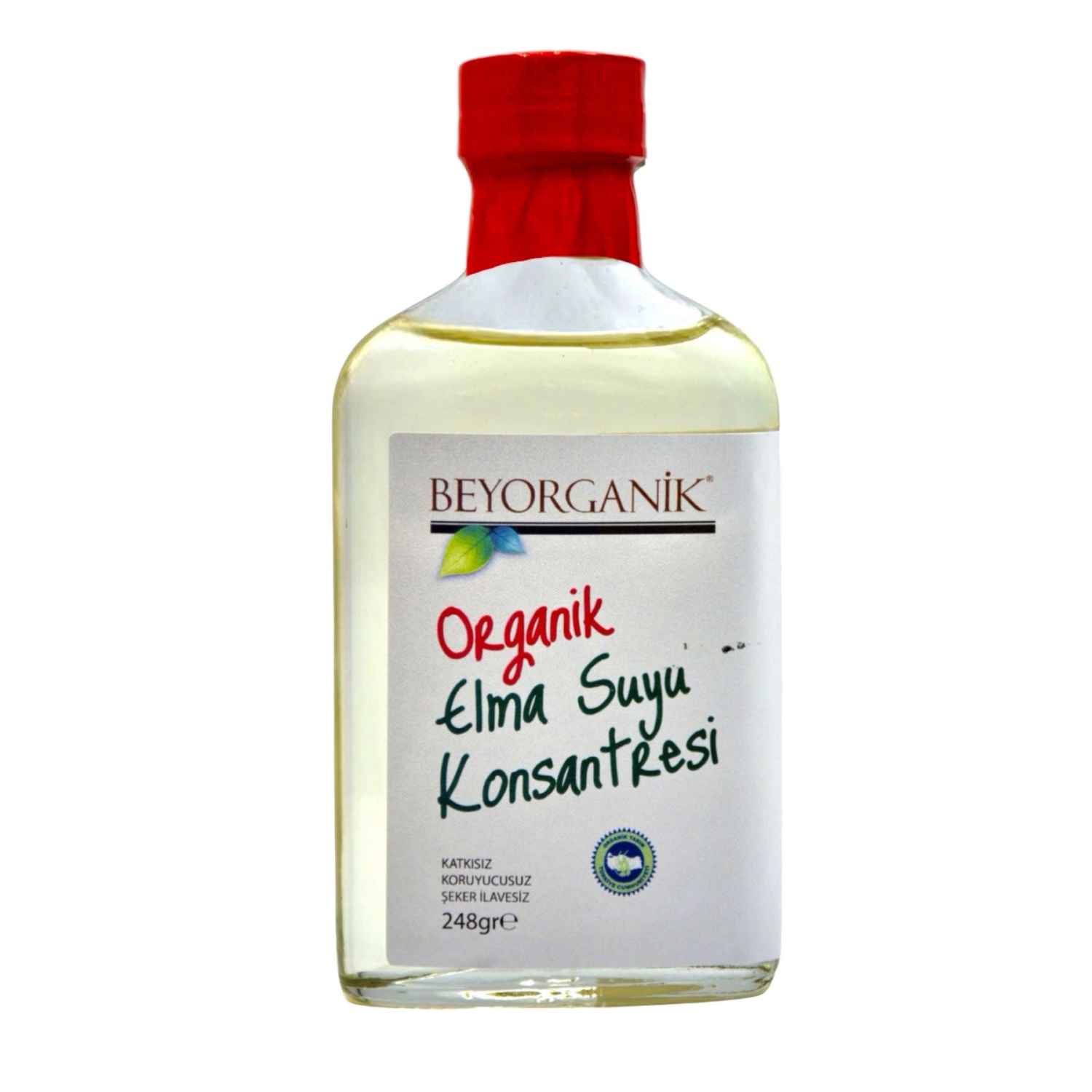 Organik Elma Suyu Konsantresi %100 Elma 248gr