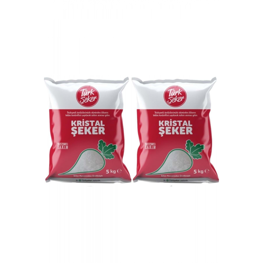 Kristal Toz Şeker 2 X 5 Kg