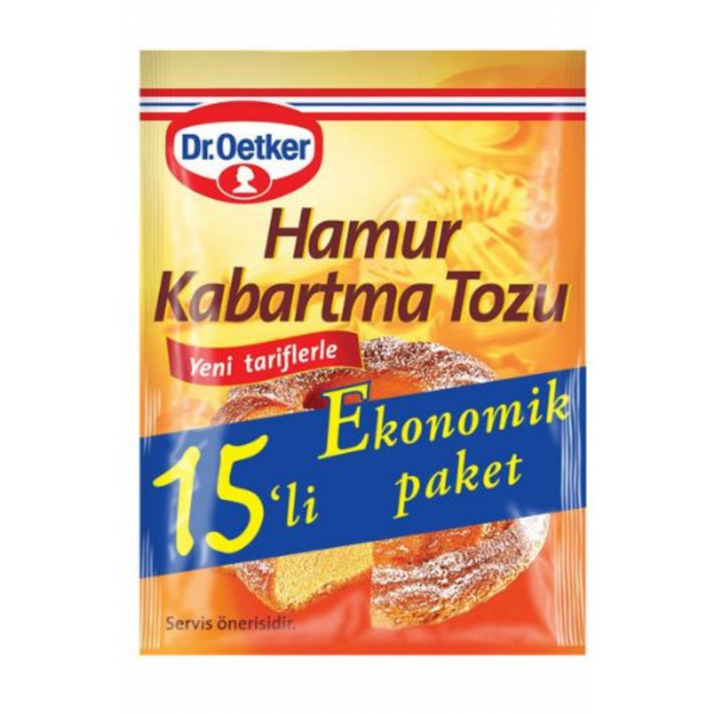Dr Oetker Hamur Kabartma Tozu 15-li