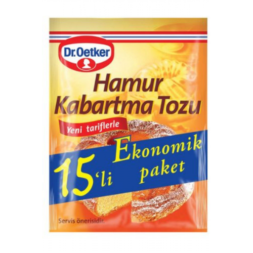 Dr Oetker Hamur Kabartma Tozu 15-li
