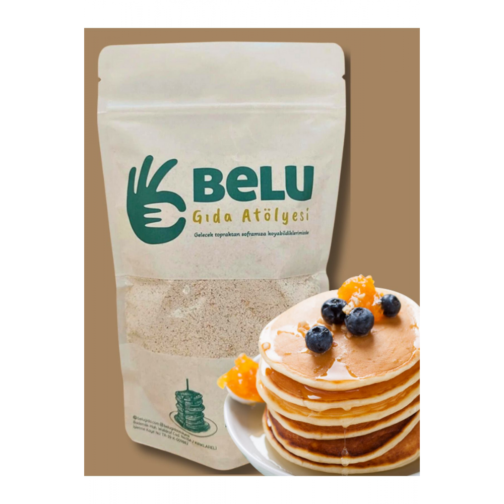 Pankek Karışımı 8 Ay Yulaf Unu, Keçiboynuzu Unu Ve Ruşeymli 250 gr