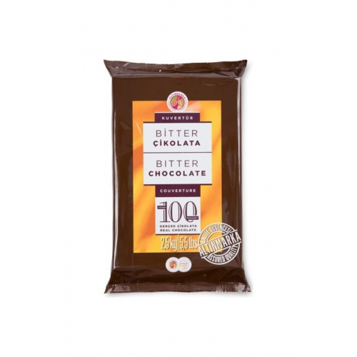 Bitter Kuvertür Çikolata 2.5 Kg Alt 544