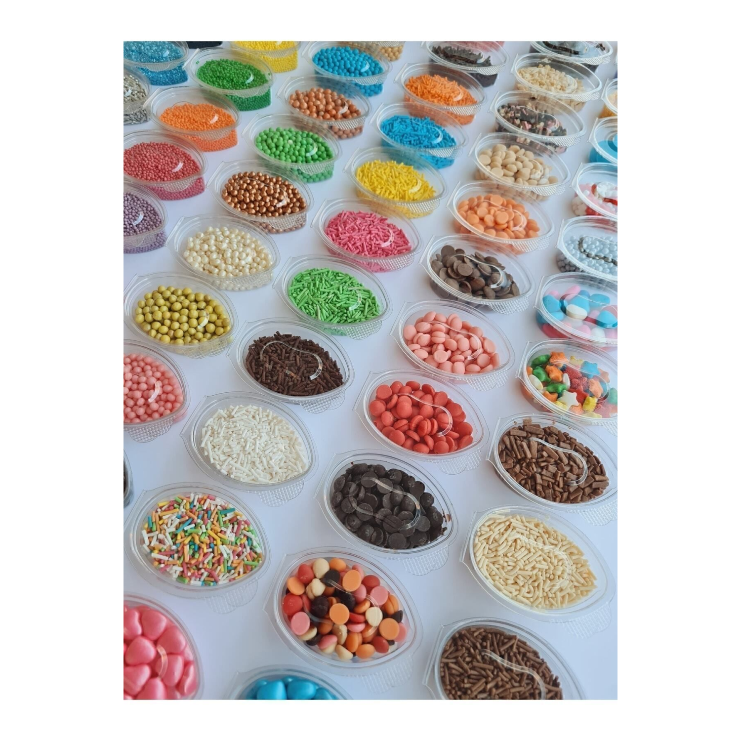 Mini Pasta Süsü Seti 40 Lı Paket Karışık