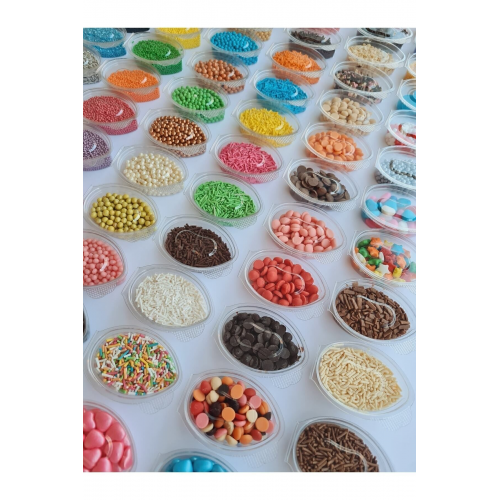 Mini Pasta Süsü Seti 40 Lı Paket Karışık