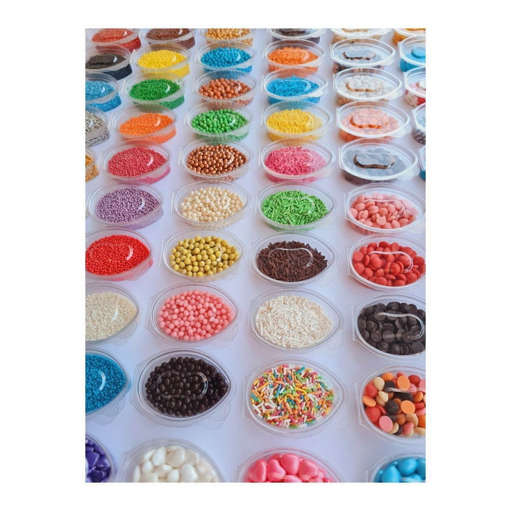 Mini Pasta Süsü Seti 40 Lı Paket Karışık