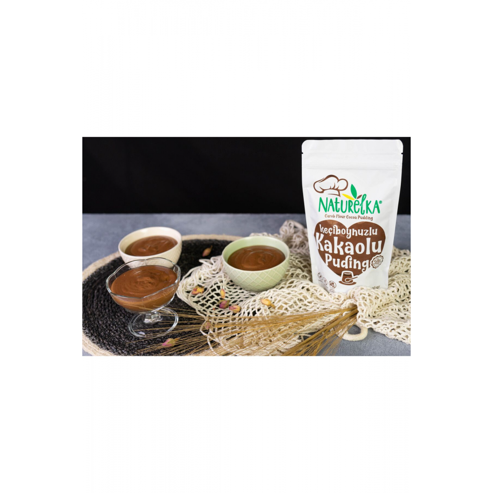 Glutensiz Keçiboynuzlu Kakaolu Puding 220 gr