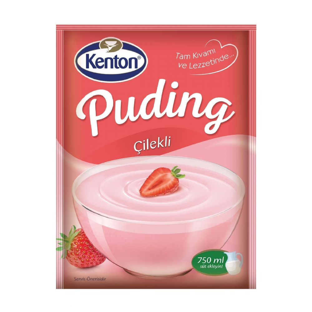 Puding Çilekli 125gr