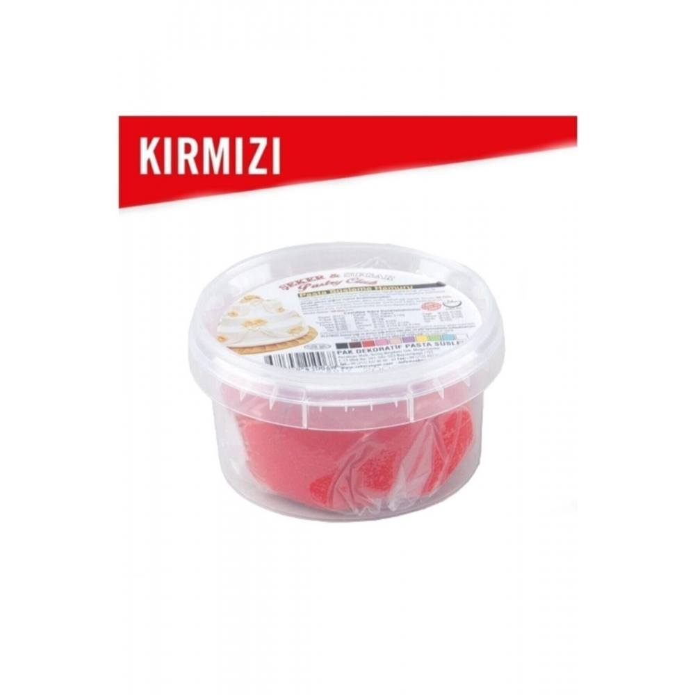 Şeker Sugar Kırmızı Şeker Hamuru 200 gr