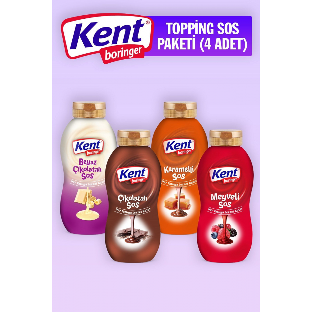 Topping Sos 4lü 320 Gr-yuvarlak Kapak