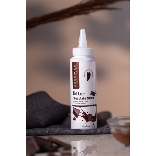 Bitter Çikolata Sos - Waffle & Krep & Pankek Çikolata Sos 300gr