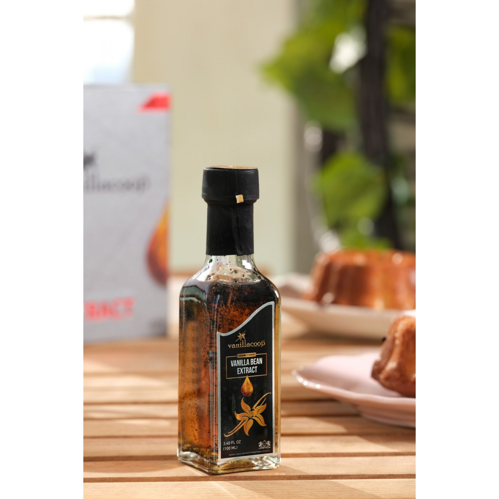 Vanilya Özütü Saf 100 Ml (2li Çubuk Vanilya Hediyeli) Vanilya Ekstraktı