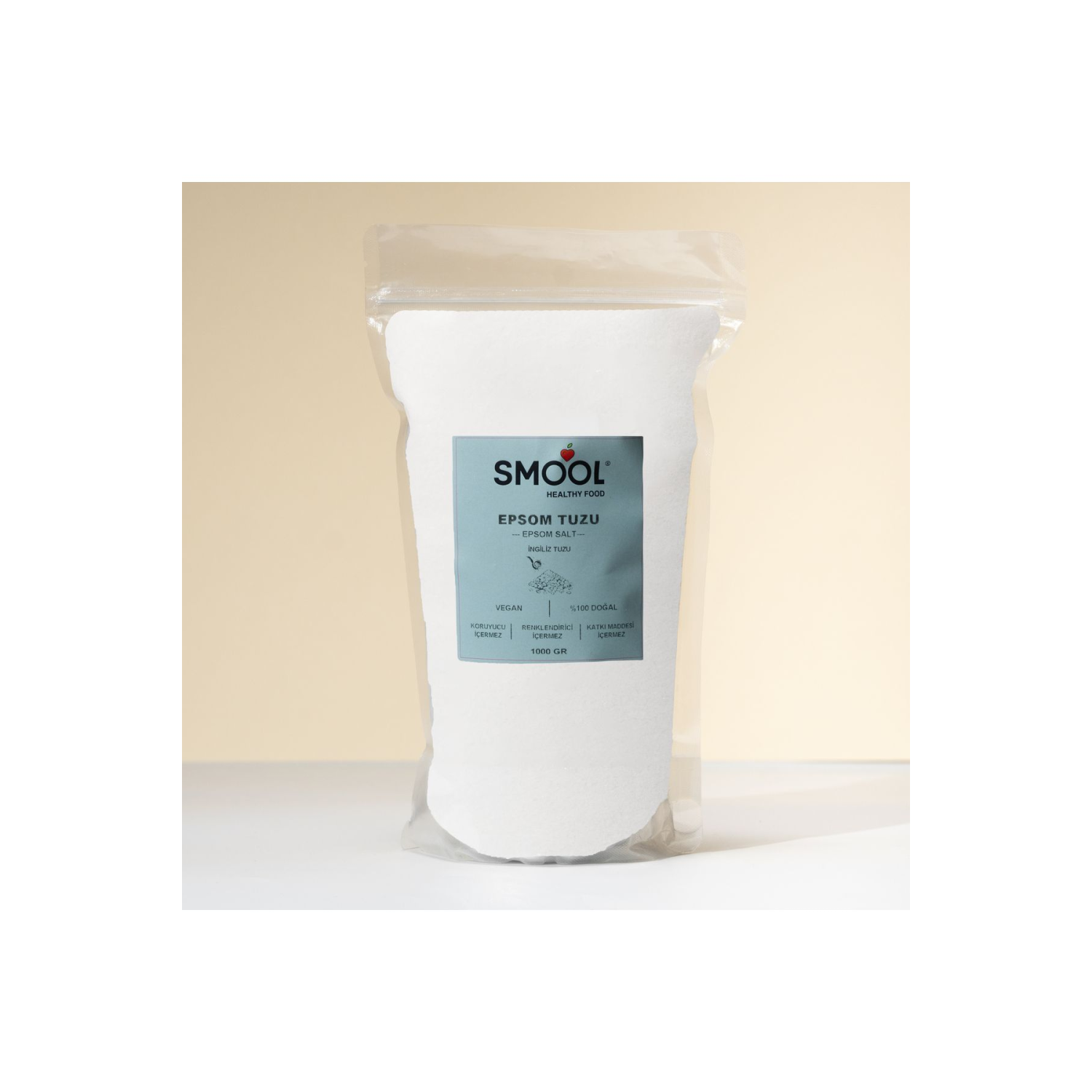 Epsom Tuzu (1000 GR) , Ingiliz Tuzu, Magnezyum Sülfat, Katkısız, Doğal 1 Kg