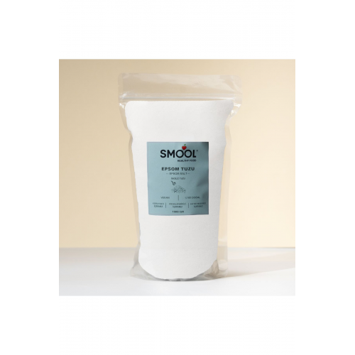 Epsom Tuzu (1000 GR) , Ingiliz Tuzu, Magnezyum Sülfat, Katkısız, Doğal 1 Kg