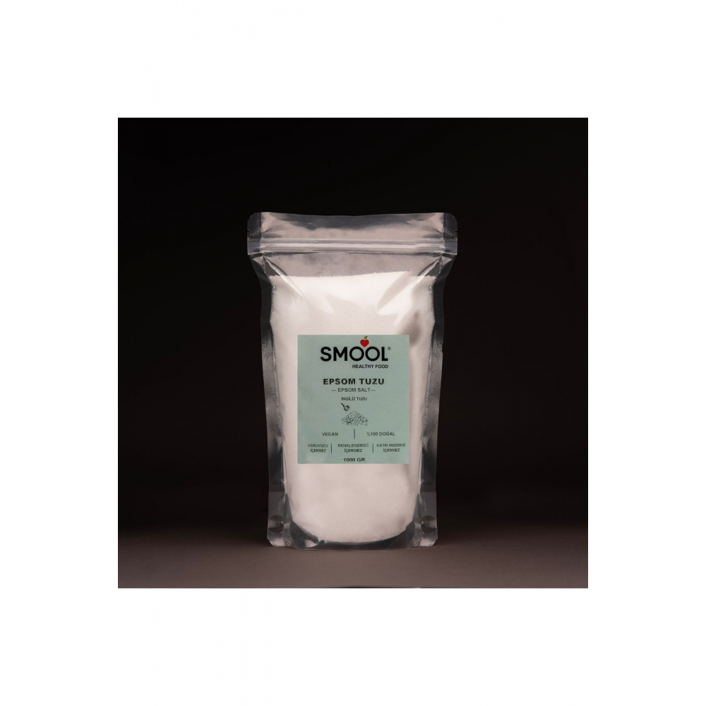 Epsom Tuzu (1000 GR) , Ingiliz Tuzu, Magnezyum Sülfat, Katkısız, Doğal 1 Kg