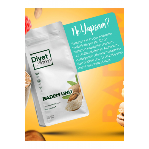 Glutensiz Badem Unu 250 gr