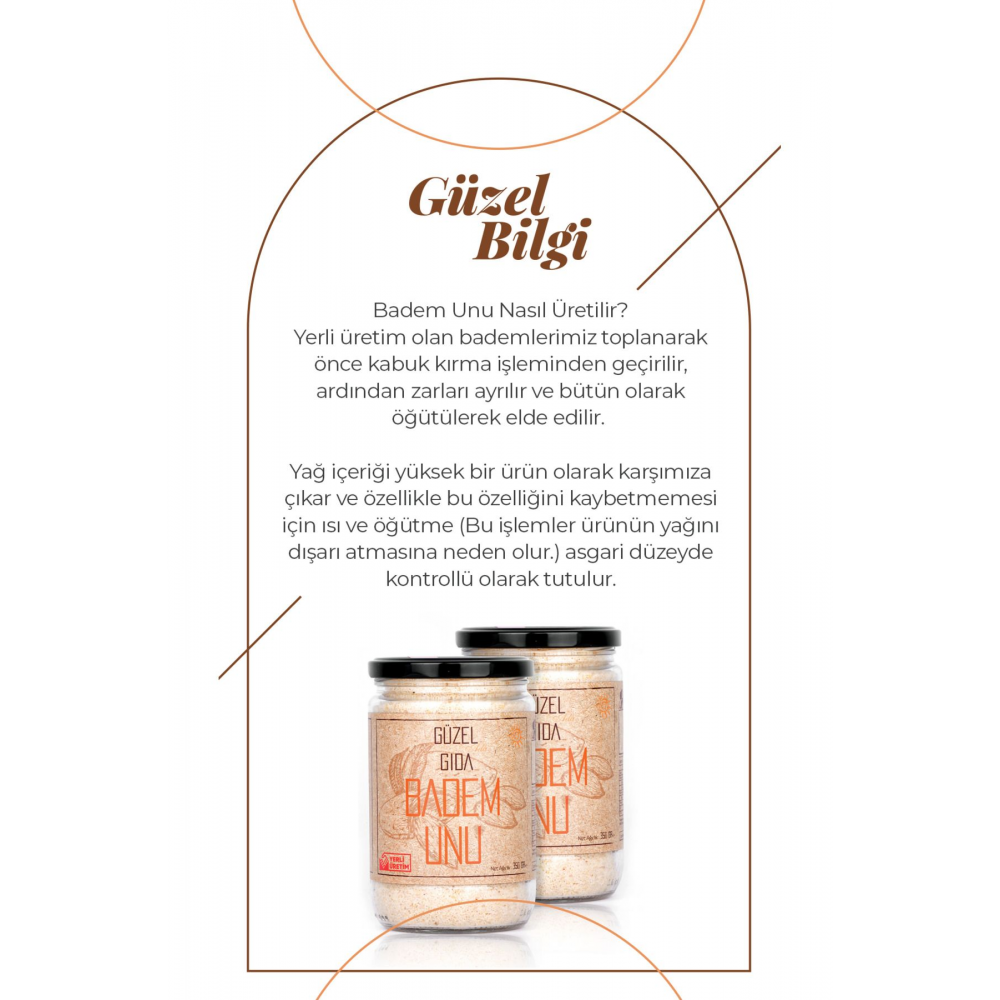 Glutensiz Badem Unu 350gr