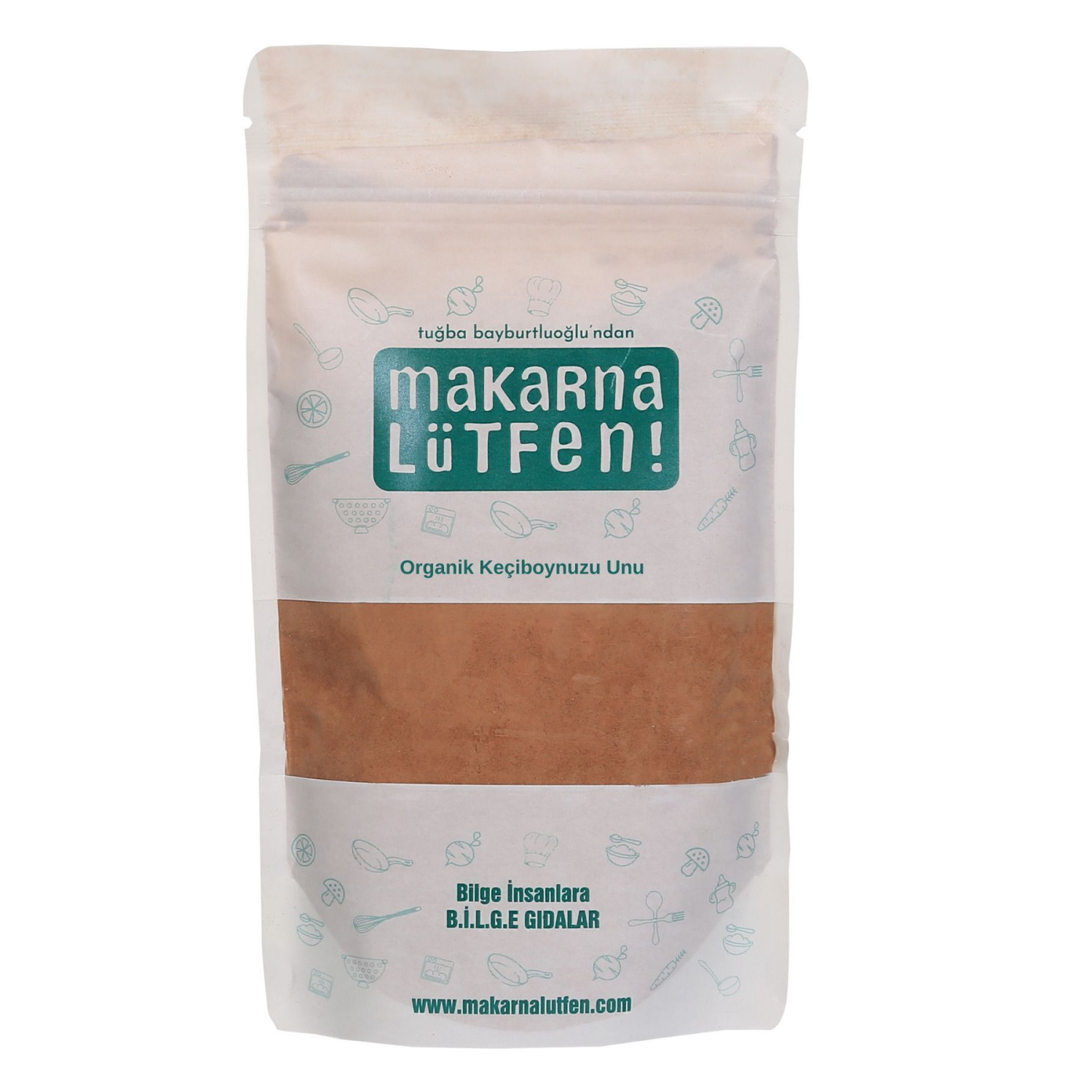 Organik Keçiboynuzu Unu (KATKISIZ-YERLİ-250 G)