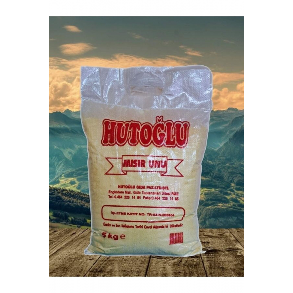 Taş Değirmen Rize Mısır Unu 5 Kg (GULUTENSİZ)