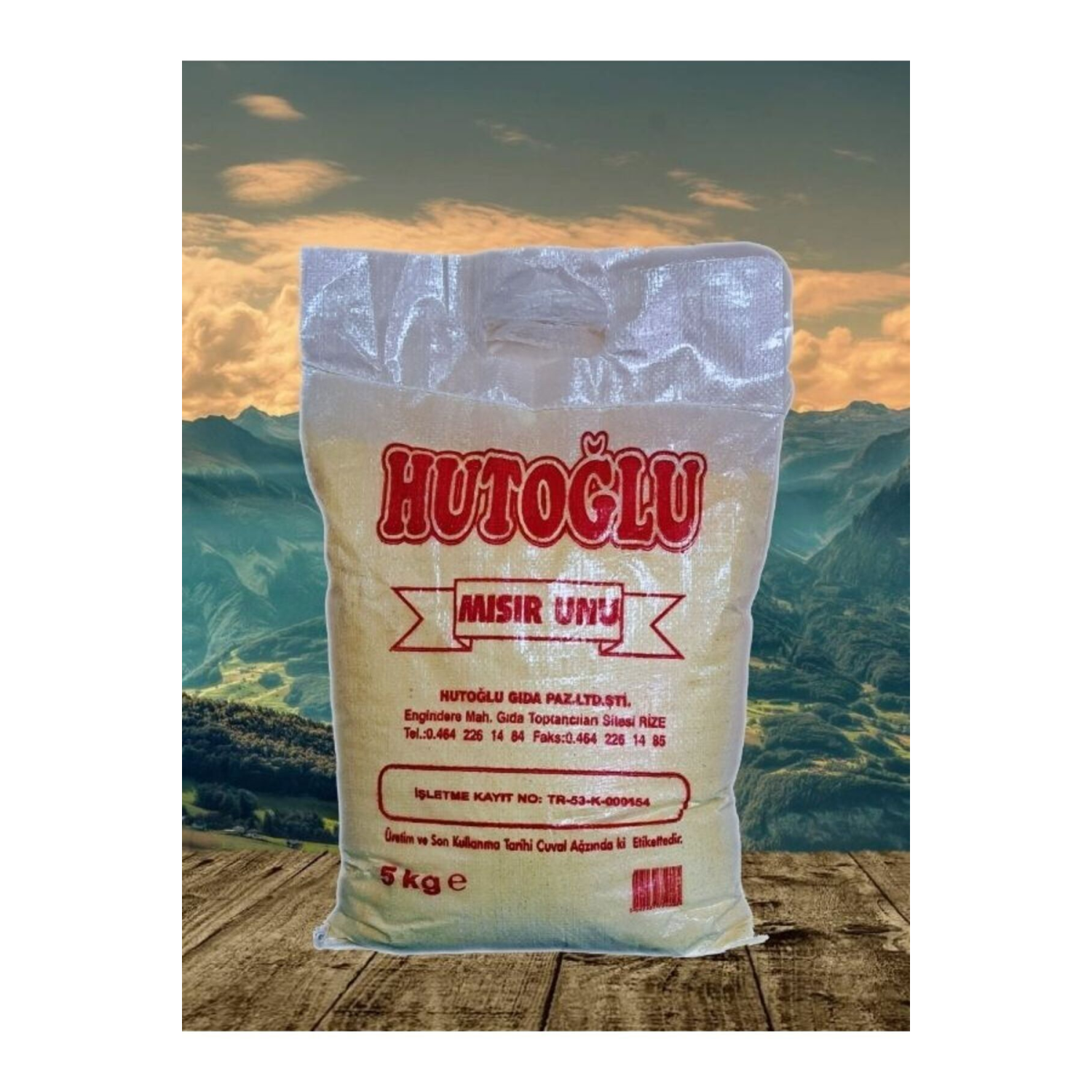 Taş Değirmen Rize Mısır Unu 5 Kg (GULUTENSİZ)