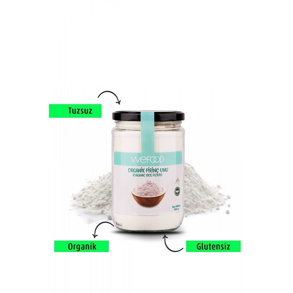 Organik Pirinç Unu 500 gr