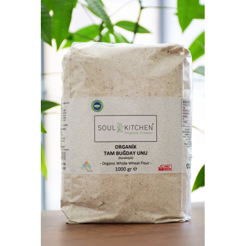Organik Tam Buğday Unu (karakılçık) 1000gr