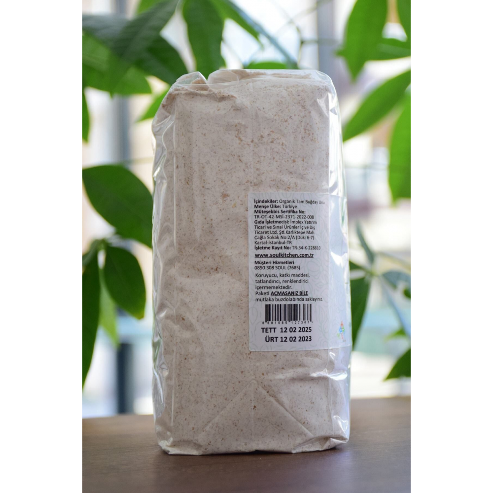 Organik Tam Buğday Unu (karakılçık) 1000gr