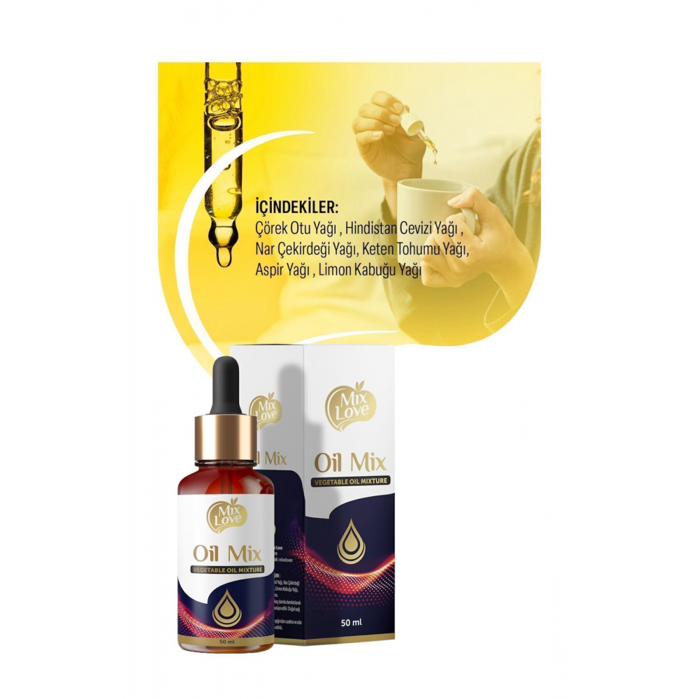 Kilovermeye Yardımcı Mix Love Oil Mix (30GÜNLÜK DETOX)