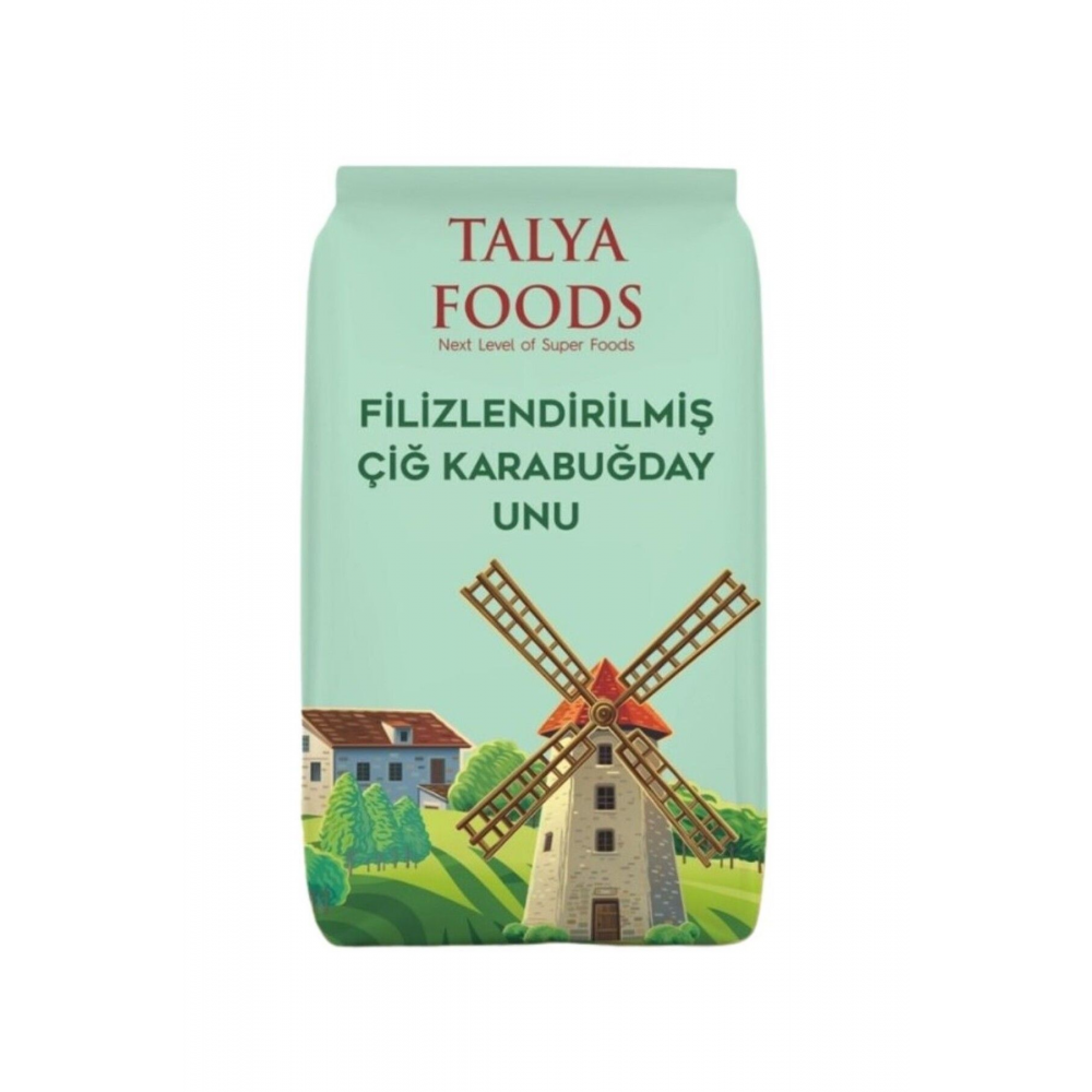 Glutensiz Filizlendirilmiş Çiğ Karabuğday Unu 1 Kg