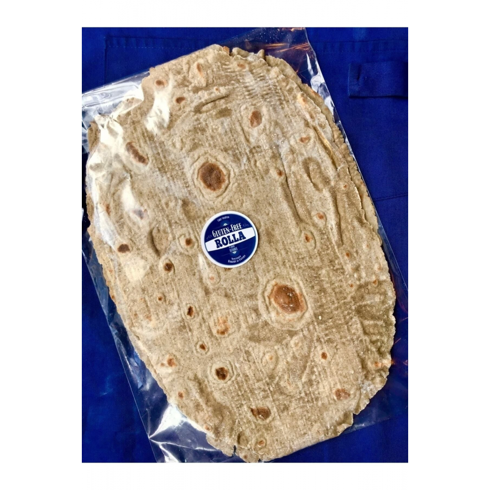 Rolla Glutenfree Karabuğdaylı Rustik Lavaş (MAYASIZ, LAKTOZSUZ, VEGAN) (5ADET X 65GR)