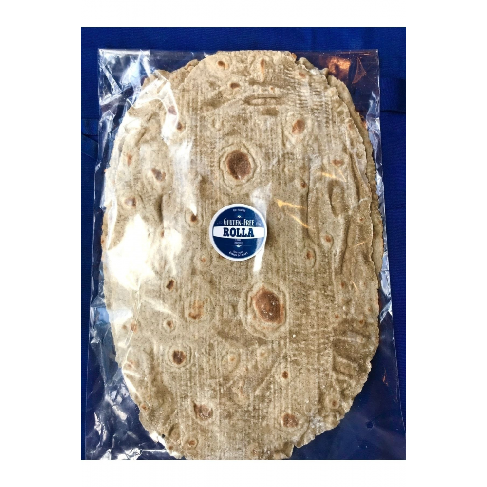 Rolla Glutenfree Karabuğdaylı Rustik Lavaş (MAYASIZ, LAKTOZSUZ, VEGAN) (5ADET X 65GR)
