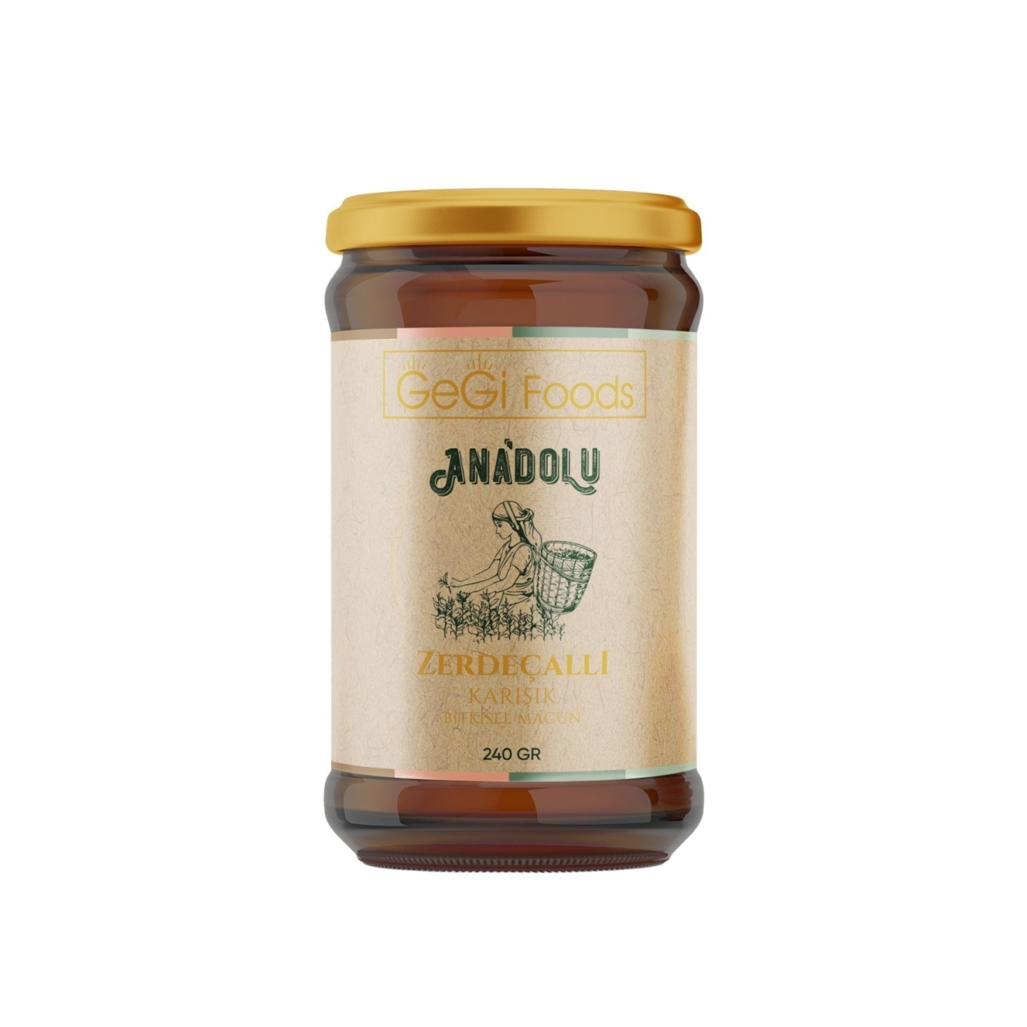 Anadolu Zerdeçallı Karışık Bitki Macunu 240 gr