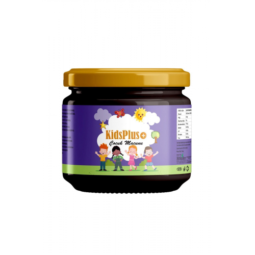 Bal , Polen , Arı Sütü , Hurma Pekmezi, Kids Plus Kakaolu Çocuk Macunu 350 gram Kids Macun