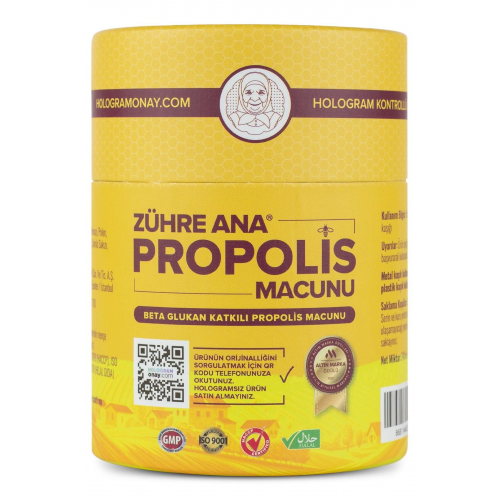 Propolis Macunu - Beta Glukan Ve Ginseng Katkılı Hologramlı Ürün