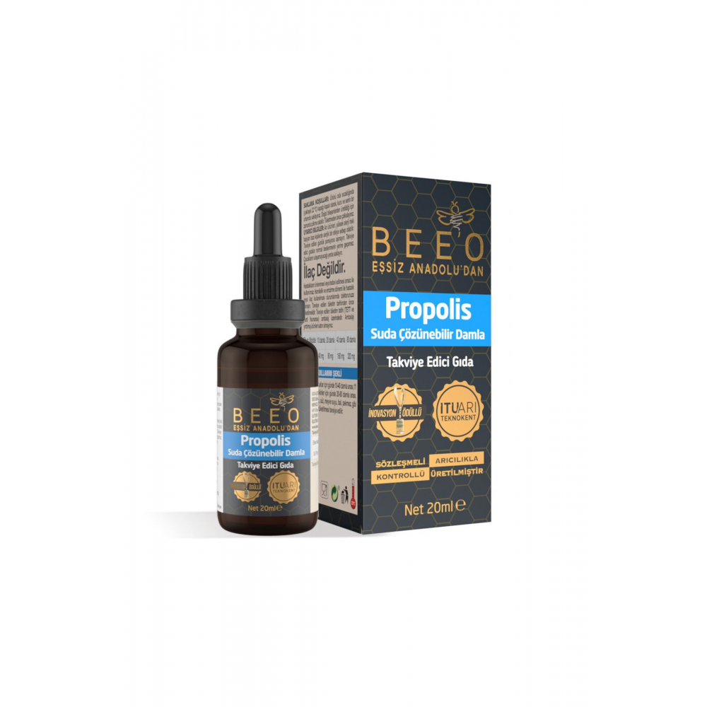 Suda Çözünebilir Propolis Damla 20 Ml
