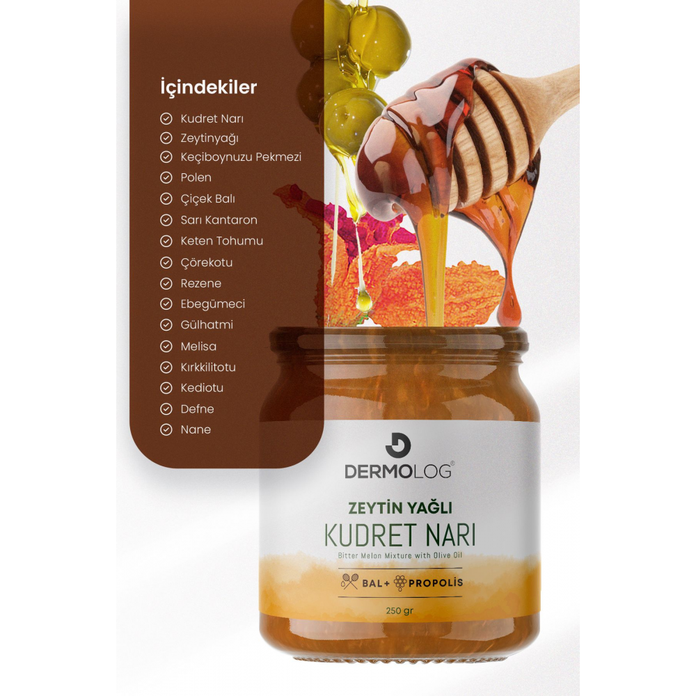 Zeytinyağlı Kudret Narı (Propolis Ve Bal İlaveli ) 250Gr