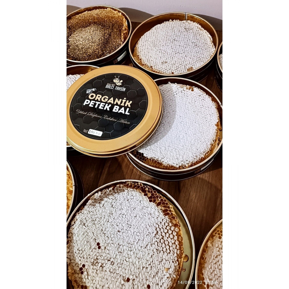 Karakovan Organik Kasnak Petek Balı 1 Kg