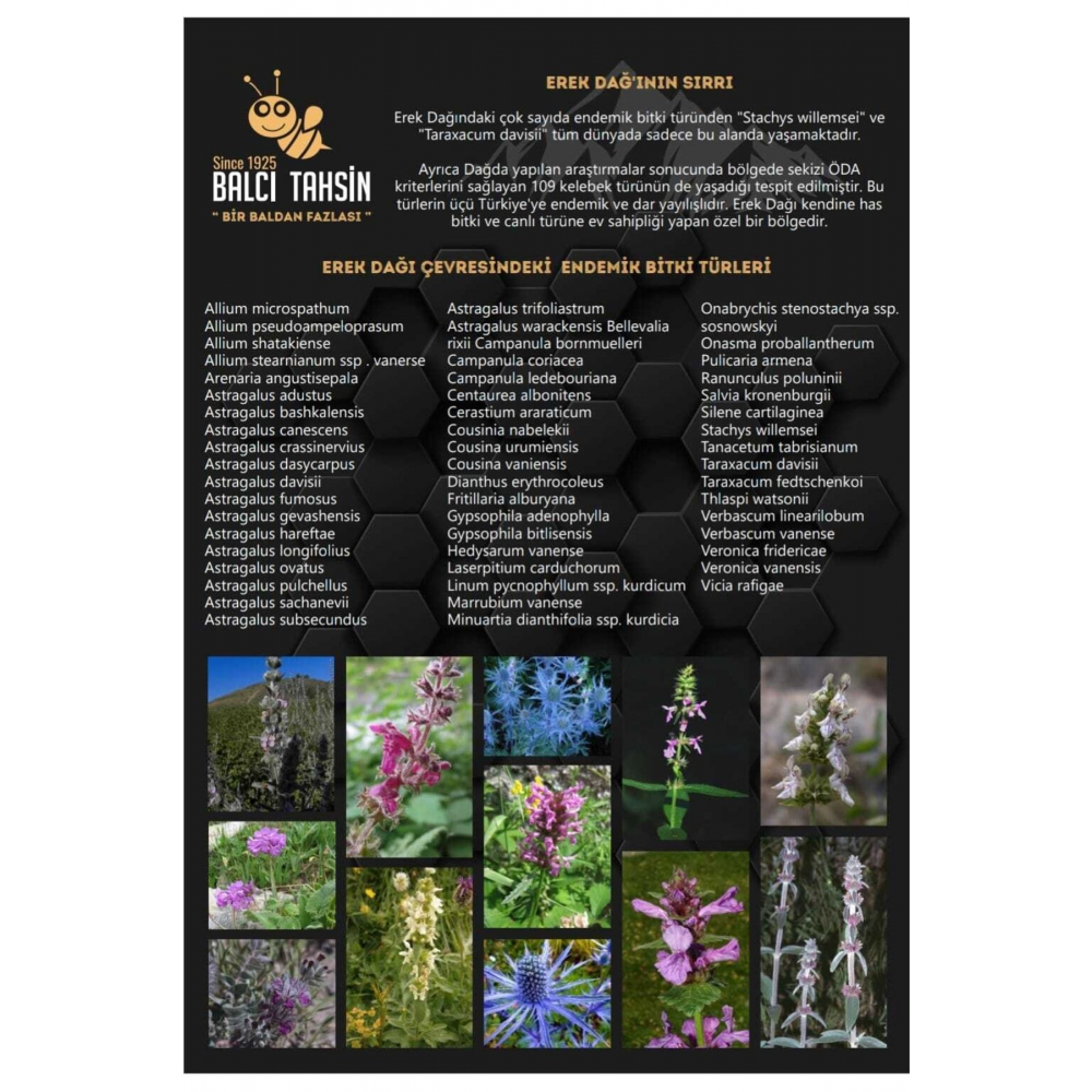 Karakovan Organik Kasnak Petek Balı 1 Kg