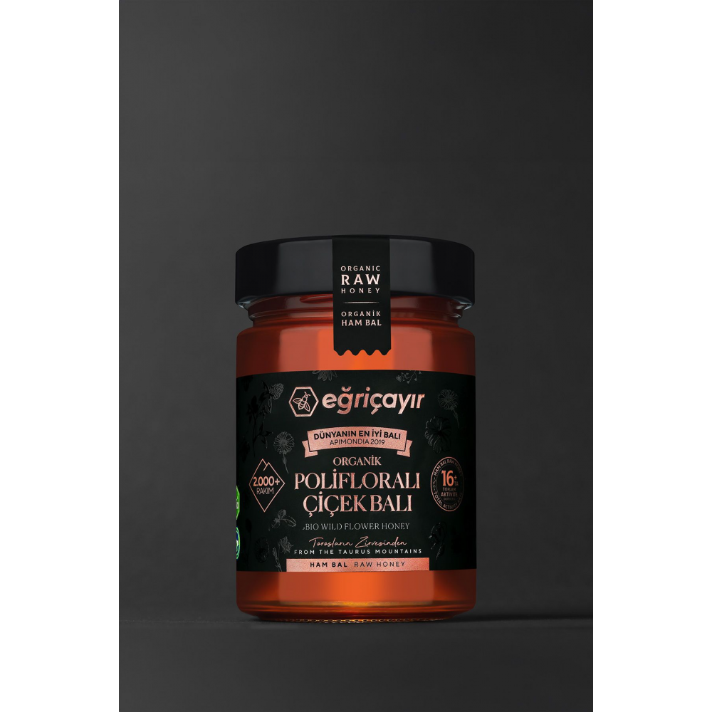 Organik Polifloralı Bal Ta16 450g