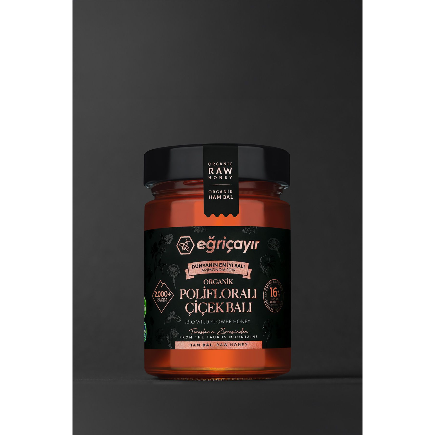 Organik Polifloralı Bal Ta16 450g