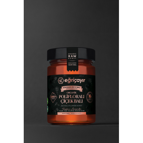 Organik Polifloralı Bal Ta16 450g