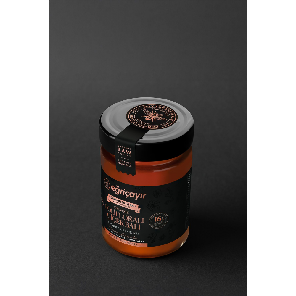 Organik Polifloralı Bal Ta16 450g