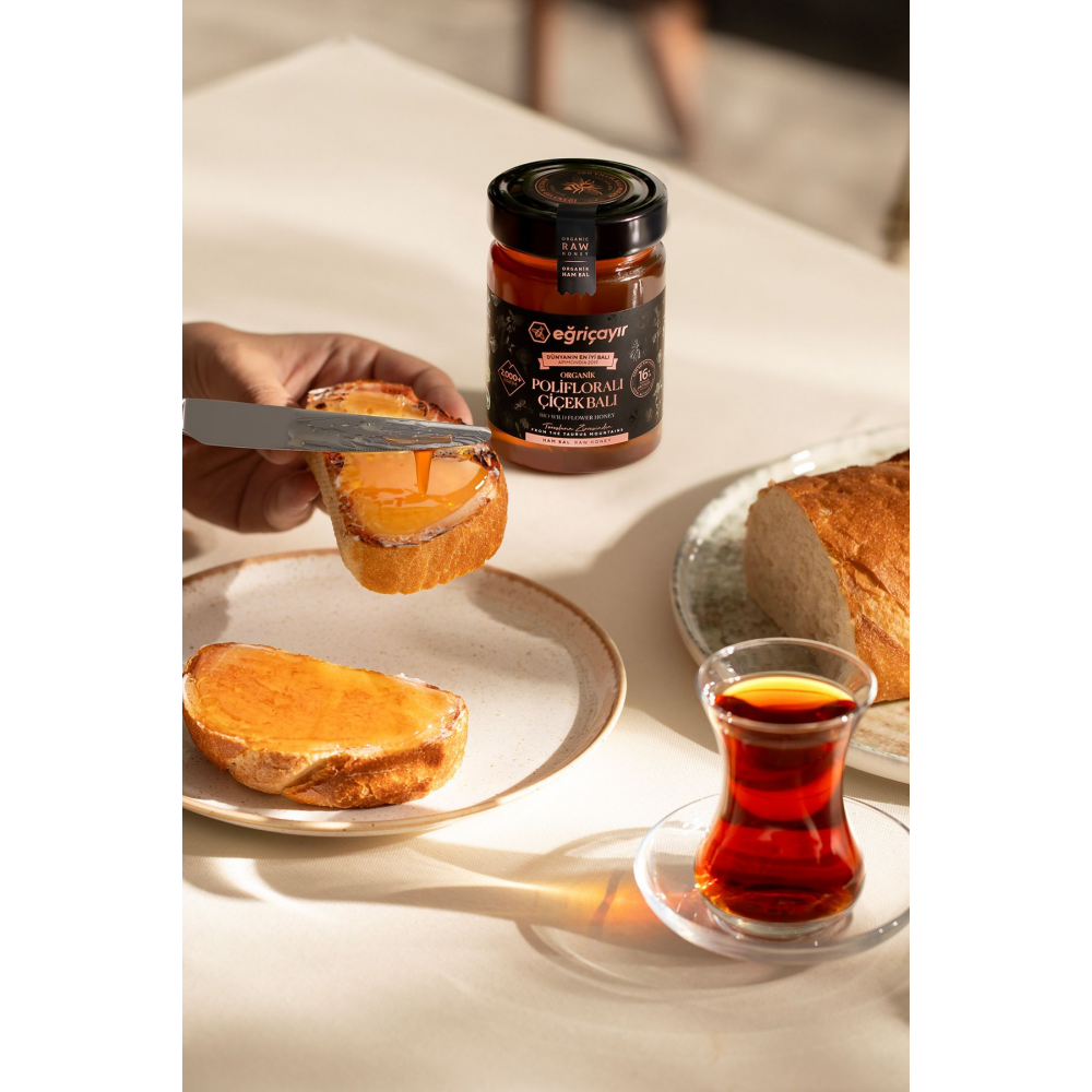 Organik Polifloralı Bal Ta16 450g
