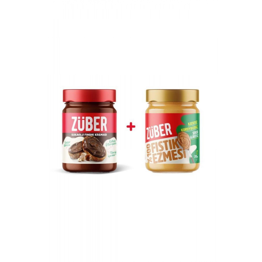 Fındık Kreması + %100 Fıstık Ezmesi
