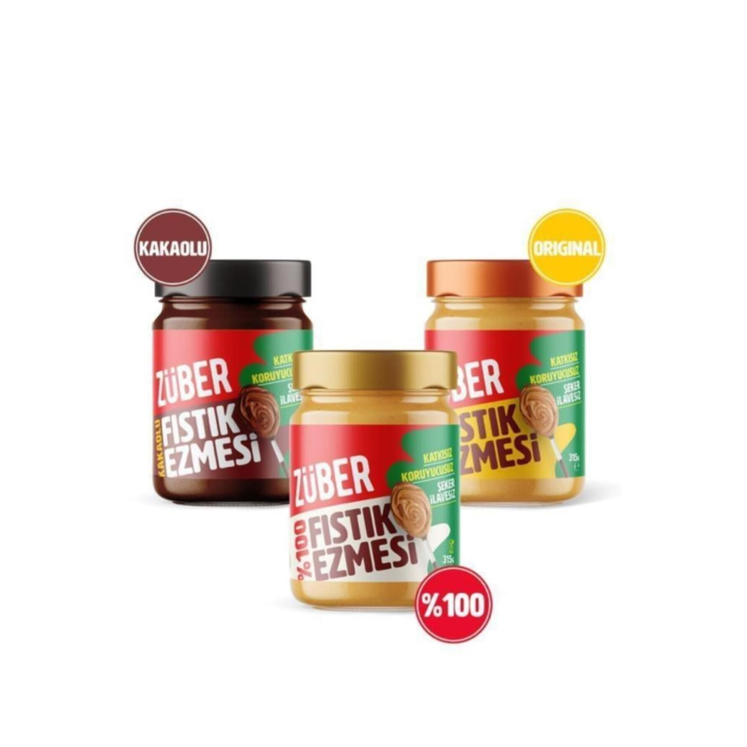 Fıstık Ezmesi  3 Adet X 315 gr