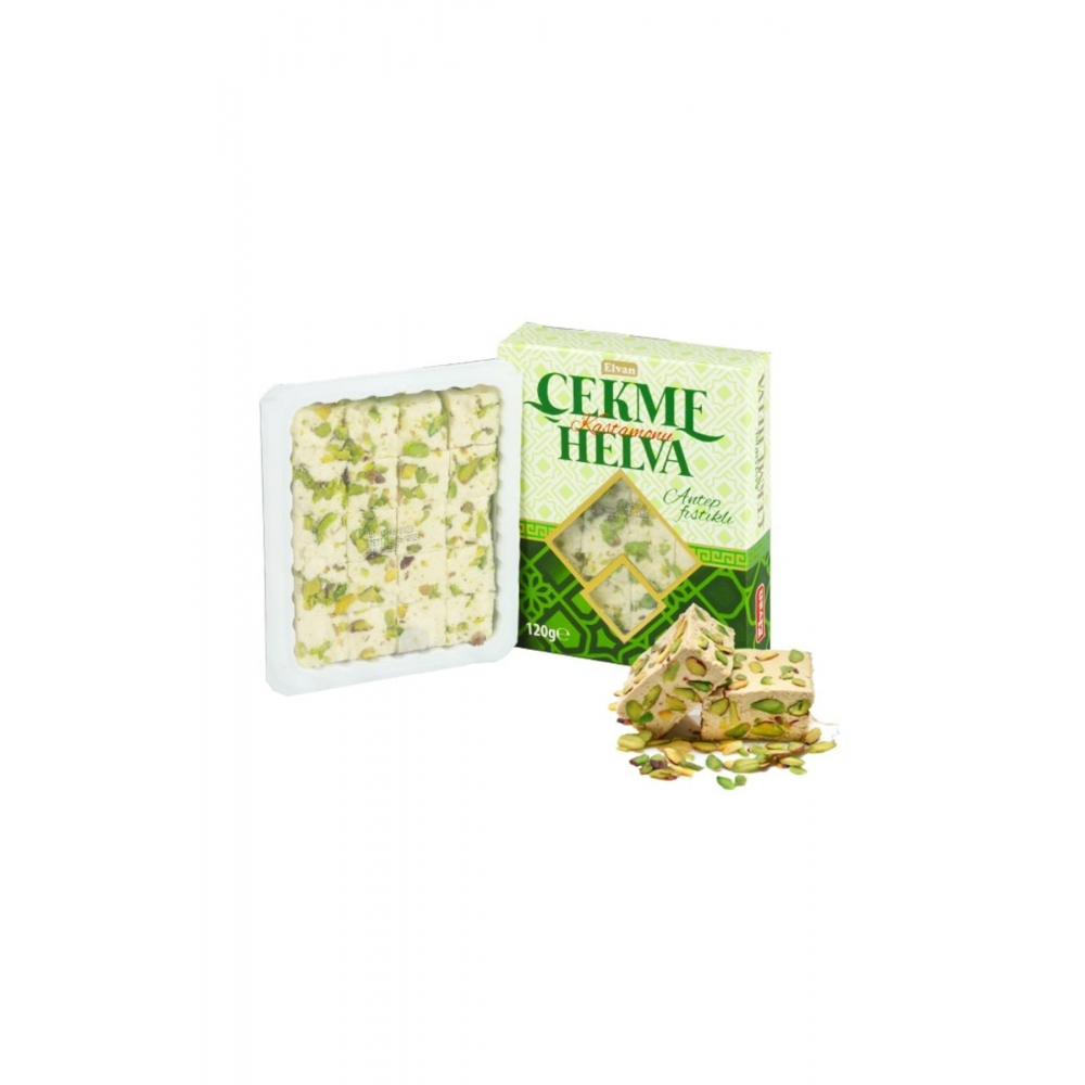 Çekme Helva Antep Fıstıklı 120 Gr. (1 PAKET)