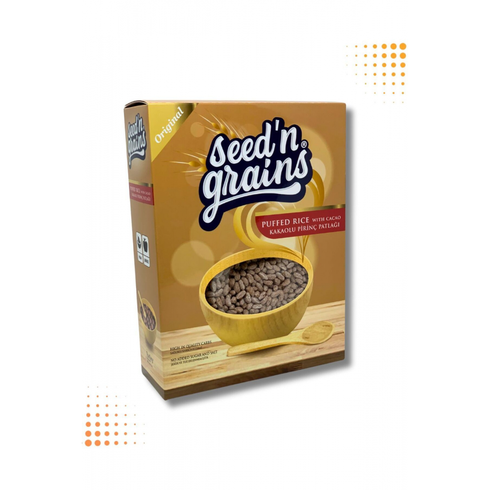 Kakaolu Pirinç Patlağı