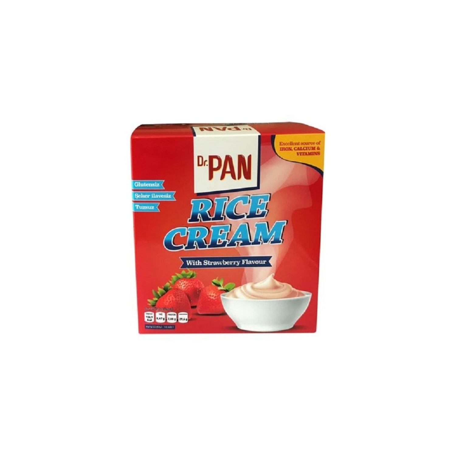 Rice Cream Çilekli 400gr