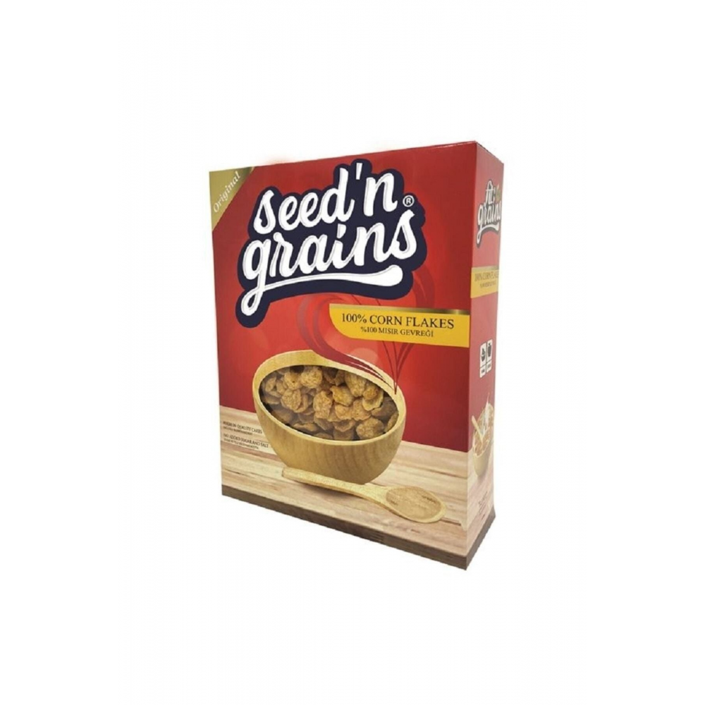 Şekersiz Corn Flakes Mısır Gevreği 300 G