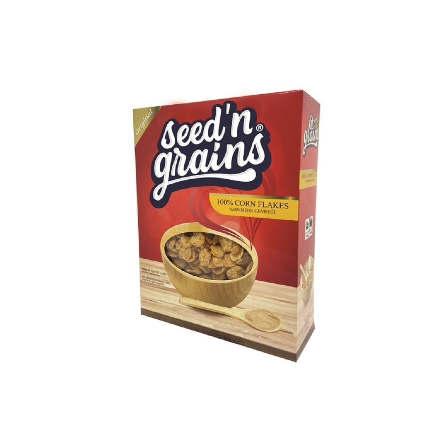 Şekersiz Corn Flakes Mısır Gevreği 300 G